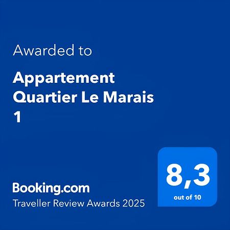 Appartement Quartier Le Marais 1 Free Netflix Париж Экстерьер фото